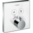 Bateria-prysznicowa-termostatyczna-ShowerSelect-Glass-do-2-odbiornikow-montaz-podtynkowy-element-zewnetrzny-Hansgrohe-ShowerSelect-Glass-bialy-chrom-107178