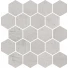 Mozaika-cieta-Hexagon-25-8x28-Paradyz-SPACE-grys-mat-101946