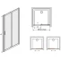 Drzwi-prysznicowe-przesuwne-do-wneki-90x190-cm-profil-bialy-EW-szklo-W0-Sanplast-D2-TX5-59031