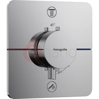 Bateria wannowo-prysznicowa termostatyczna podtynkowa Hansgrohe SHOWERSELECT COMFORT Q