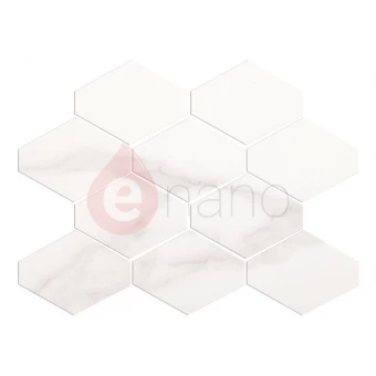 Ceramika Color Statuario white mosaic 17,5x23