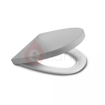 Deska WC wolnoopadająca Roca Soft Texture Roca KHROMA A801652F1T silver grey