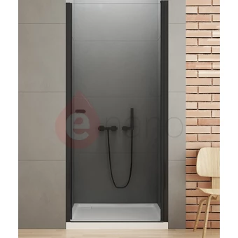 Drzwi prysznicowe 100x195 New Trendy NEW SOLEO BLACK