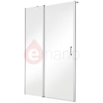 Drzwi prysznicowe 120x190 Besco EXO-C z/kolumnowy