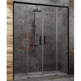 Drzwi prysznicowe 140x200 Radaway IDEA BLACK DWD