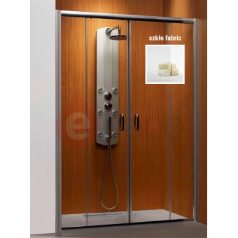 Drzwi prysznicowe 160x190 Radaway PREMIUM PLUS DWD fabric