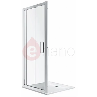 Drzwi prysznicowe 190x80 Koło GEO składane Reflex