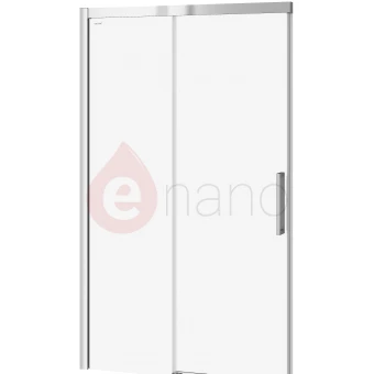 Drzwi prysznicowe przesuwne 120x200 Cersanit CREA transparentne