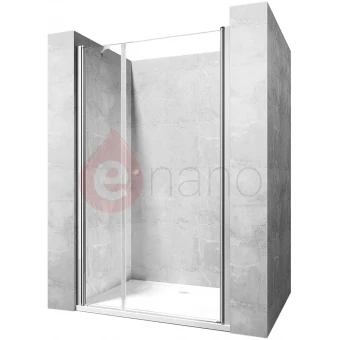 Drzwi prysznicowe ze ścinaką stałą 100x190 Rea MULTISPACE N