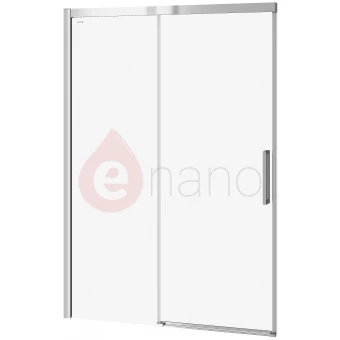 Drzwi prysznicowe przesuwne 140x200 Cersanit CREA transparentne