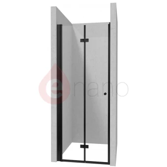 Drzwi prysznicowe  KERRIA PLUS 100 cm Deante czarne