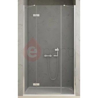 Drzwi prysznicowe wnękowe 110x200 cm New Trendy REFLEXA lewa