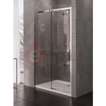 Drzwi prysznicowe wnękowe 140 cm Active Shield New Trendy PORTA lewe