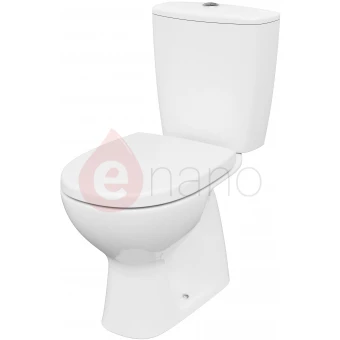 Kompakt WC 36x64,5x79,5 Cleanon + deska WC wolnoopadająca Cersanit ARTECO