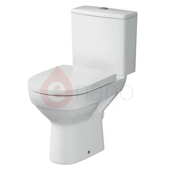 Kompakt WC bez kołnierza 010 + deska wolnopadająca wypinana Cersanit CITY NEW
