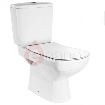Kompakt WC bez kołnierza Water Clean + deska wolnoopadająca KFA MERO