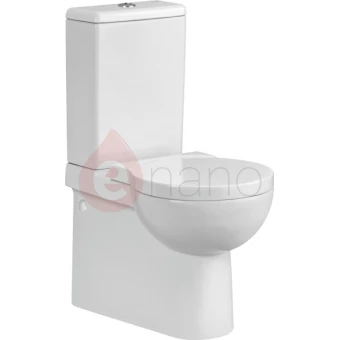 Kompakt WC odpływ uniwersalny + deska sedesowa Cersanit NANO