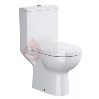 Kompakt WC z odpływem uniwersalnym 68,5x36,5 cm Opoczno STREET FUSION z powłoką PERFECT CLEAN
