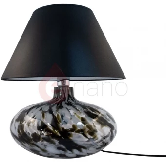 Lampa stołowa Zuma Line ADANA czarny/biały