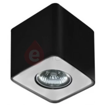 Lampa sufitowa Azzardo NINO czarna / aluminium
