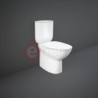Miska WC do komapktu 64x36 bez kołnierza RAK Ceramics MORNING