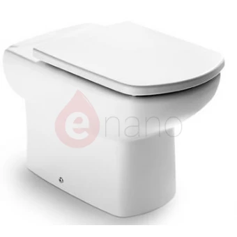 Miska WC do kompaktu z odpływem poziomy Roca DAMA SENSO A34251700M Maxi Clean
