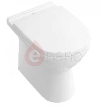 Miska WC lejowa 36x56 odpływ poziomy Villeroy & Boch O.NOVO 565710R1 CeramicPlus