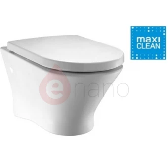 Miska WC wisząca 53,5x36 Roca NEXO Maxi Clean