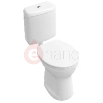 Miska WC lejowa 35,5x45,5 odpływ pionowy Villeroy & Boch O.NOVO 761801R1 CeramicPlus