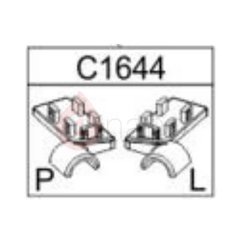 Trzymacz progu, prawy i lewy Sanplast PRESTIGE III 660-C1644