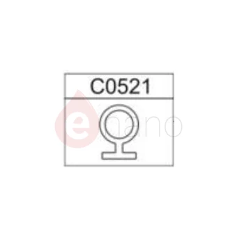 Uszczelka pionowa 1725 mm Sanplast CLASSIC 660-C0521
