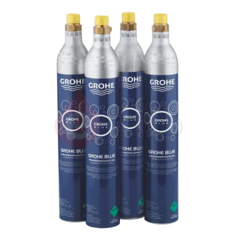 Zestaw startowy butli CO2 425 g (4 sztuki) Grohe BLUE